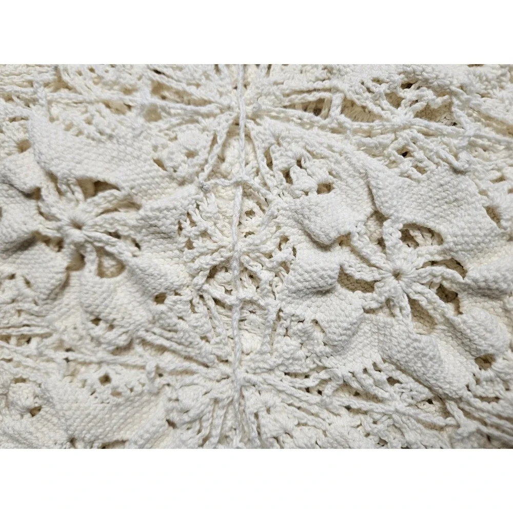 Vintage‎ Handmade  Crotchet  Blanket